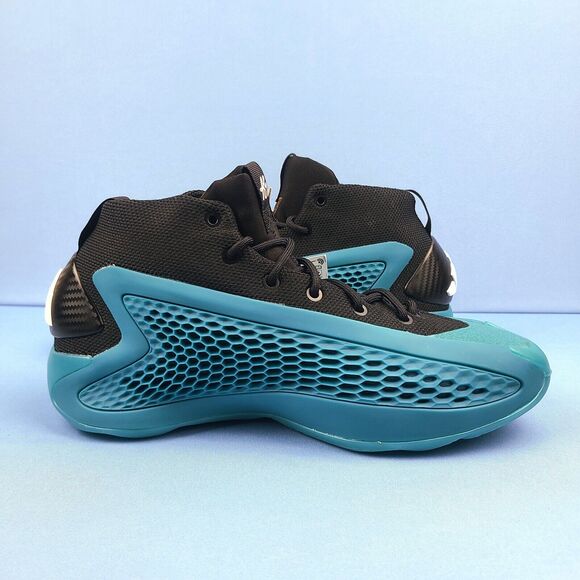 Adidas AE 1 J GS Size 6.5 New Wave Blue Anthony Edwards Basketball Shoes IF1884 - Picture 9 of 11